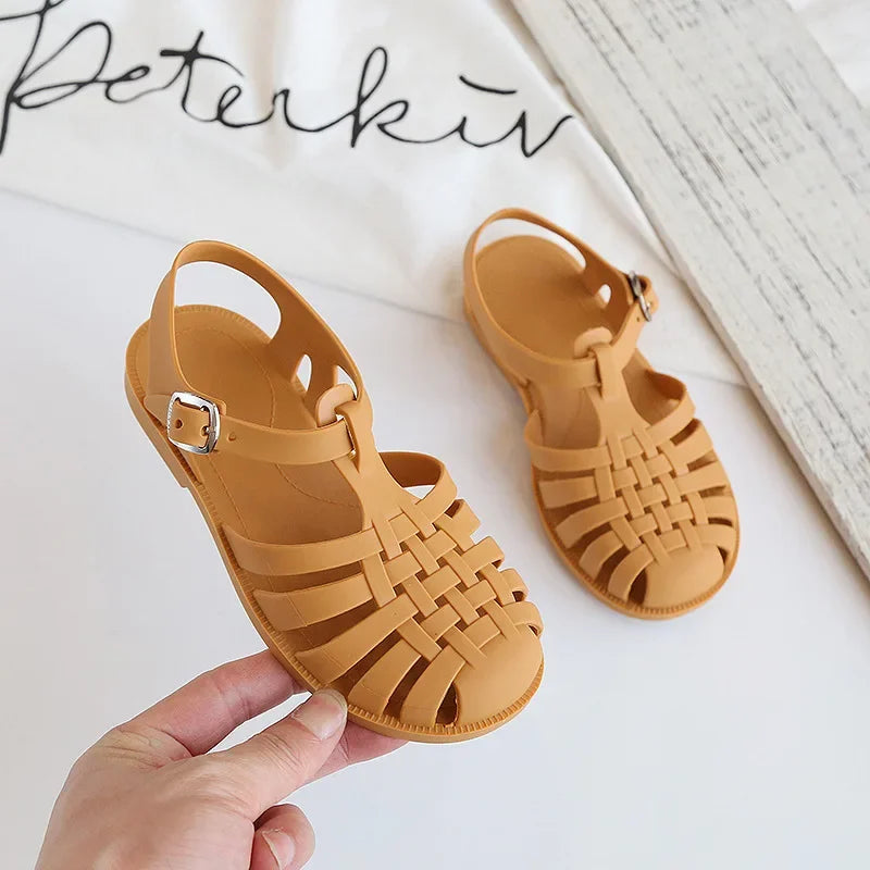 Sandales d’été en plastique pour bébé