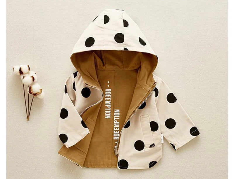 Veste double face pour bébé