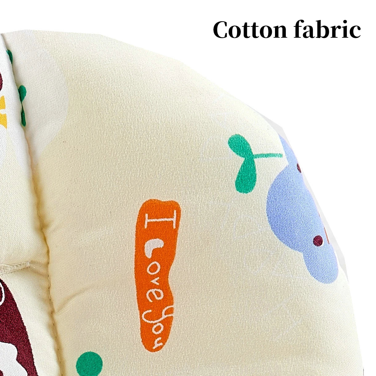 Coussin de chaise haute à joli motif pour bébé
