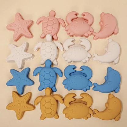 Ensemble de jouets de plage en silicone