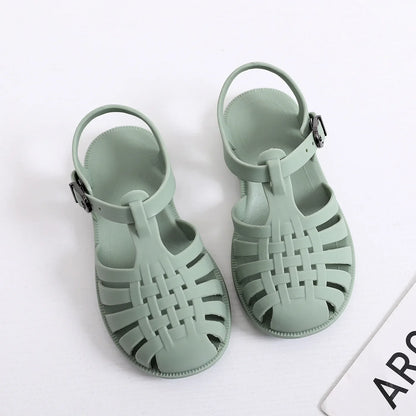 Sandales d’été en plastique pour bébé