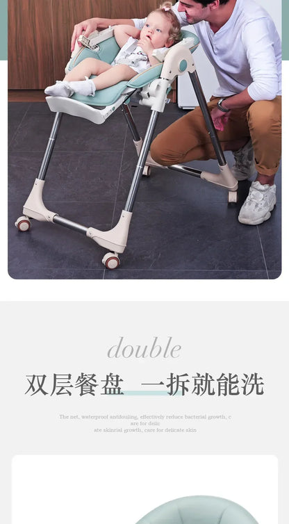 Chaises à manger pliantes pour bébés