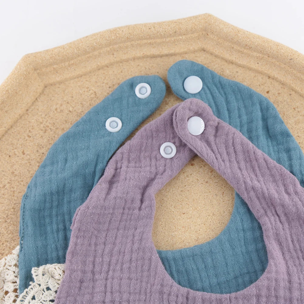 Bavoir mignon en coton pur
