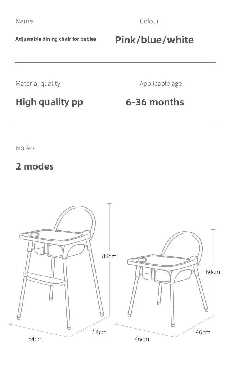 Chaise de salle à manger pliable