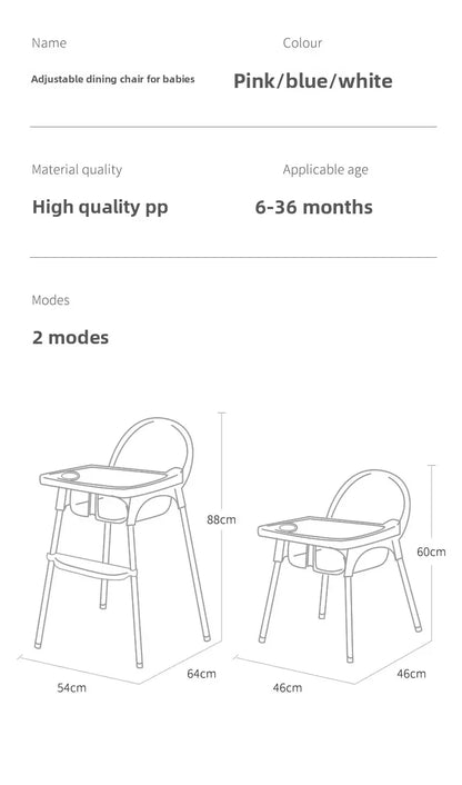 Chaise de salle à manger pliable