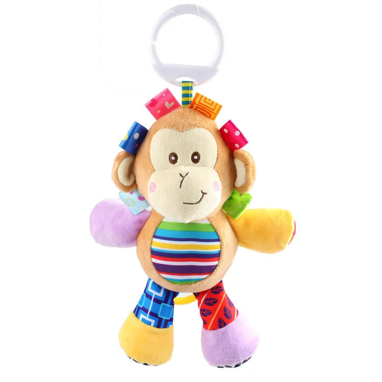 Animal Baby Rattle Plush Kids Gift Toys for Children