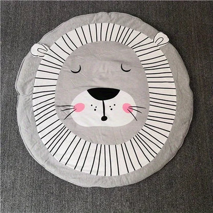 Tapis bébé à motif animal pour ramper