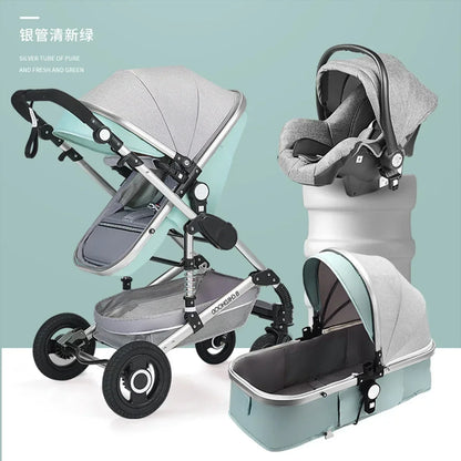 Poussette pliable multifonctionnelle pour bébé