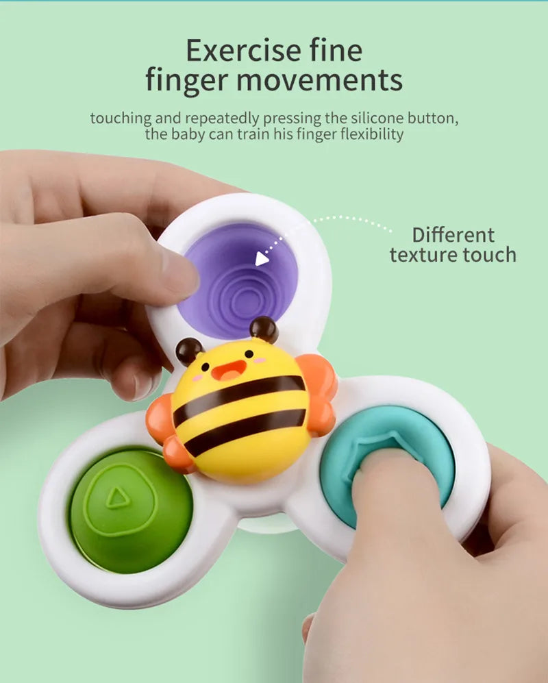 Hochet en caoutchouc souple pour bébé