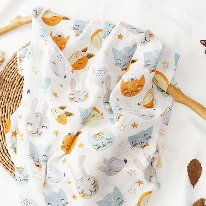 Couverture en mousseline pour bébé