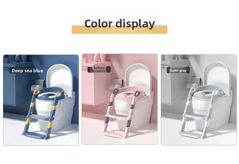 Chaise de toilettes avec escalier pour enfants