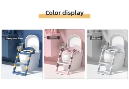Chaise de toilettes avec escalier pour enfants