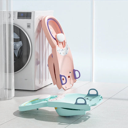 Chaise bébé pliante pour lavage de cheveux