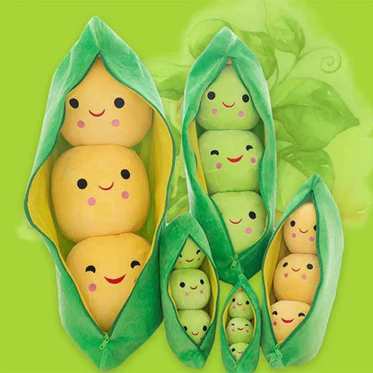 Petits pois en peluche pour bébé