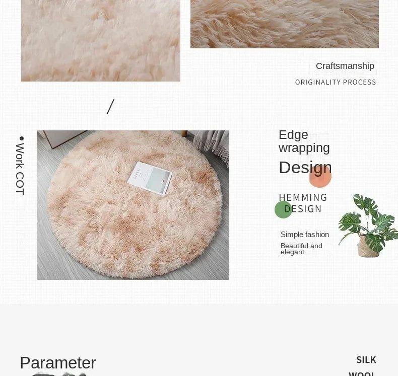 Tapis décoratif pour chambre de bébé