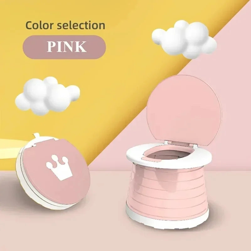 Toilette pliante portable pour enfants