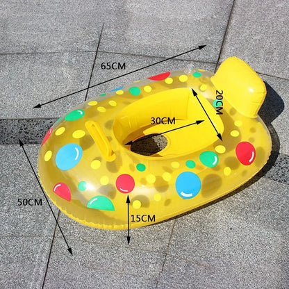 Mignon anneau de natation gonflable pour bébé