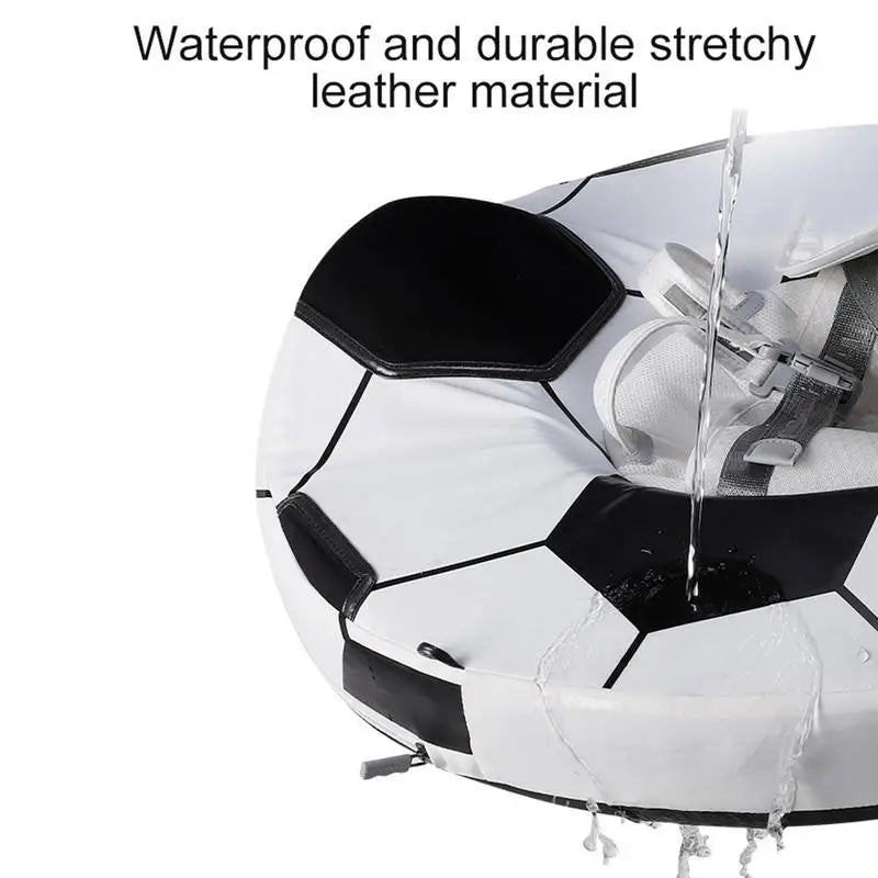 Bouée pour bébé avec motif de ballon de football