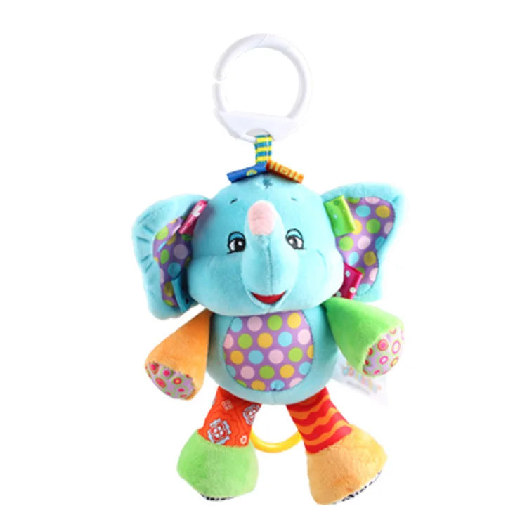Animal Baby Rattle Plush Kids Gift Toys for Children
