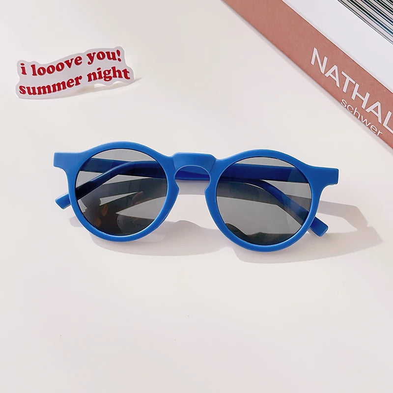 Lunette de soleil ronde pour enfants