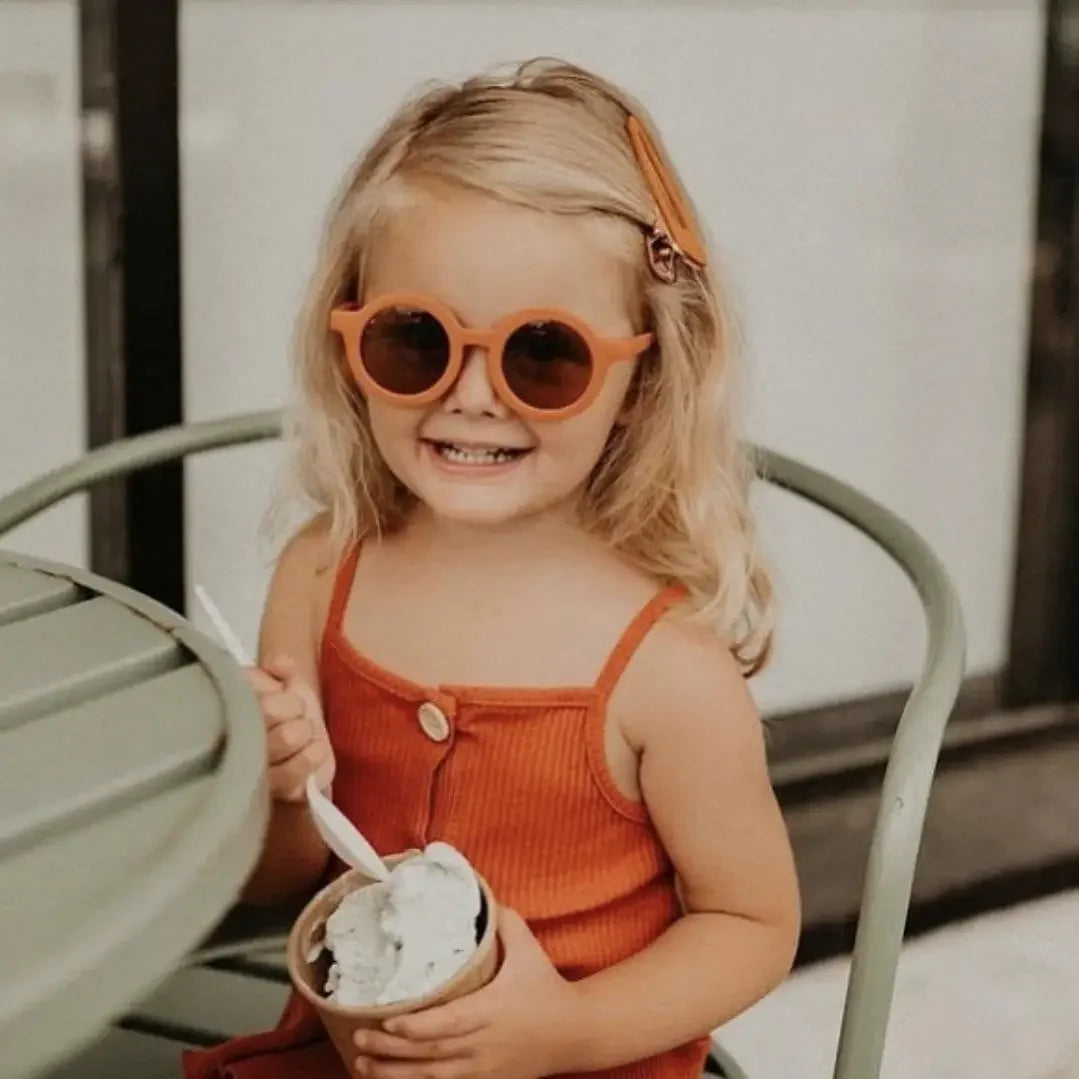 Lunettes de soleil rondes pour bébés