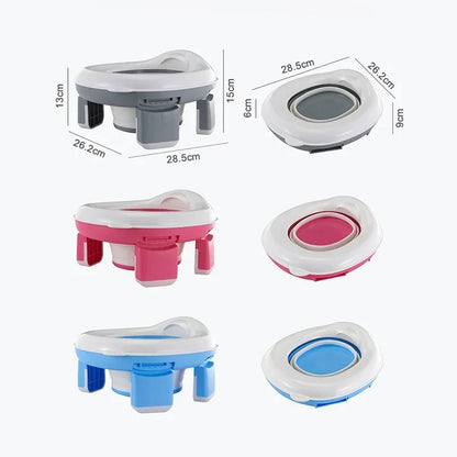 Pot portable en silicone pour bébé