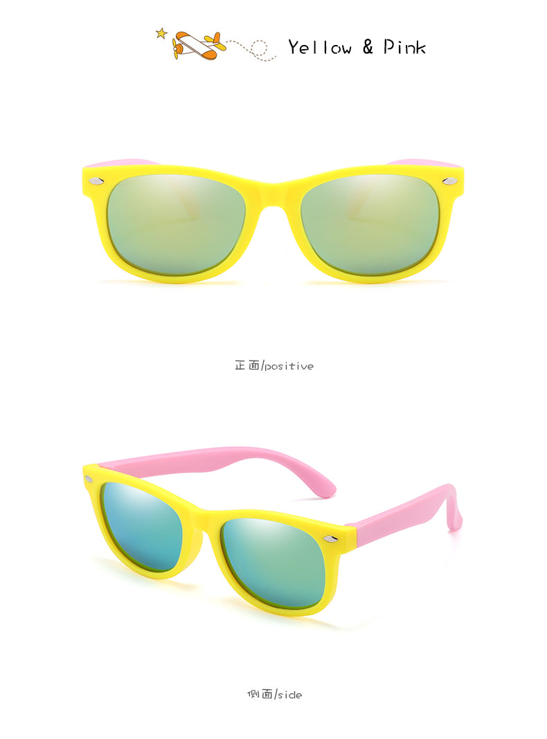 Lunettes de soleil carrées pour enfants