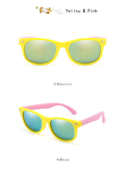 Lunettes de soleil carrées pour enfants