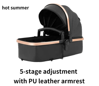 Poussette de paysage haute pliable