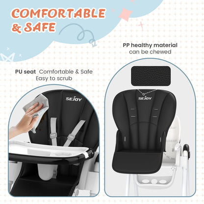 Chaise haute multifonction pour bébé