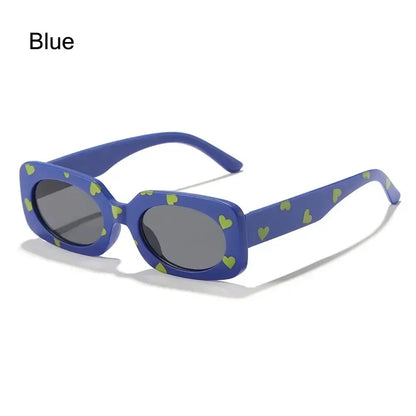 Lunettes de soleil à imprimé cœur pour enfants