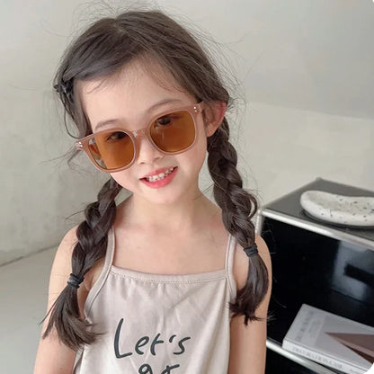 Lunettes de soleil carrées pour enfants