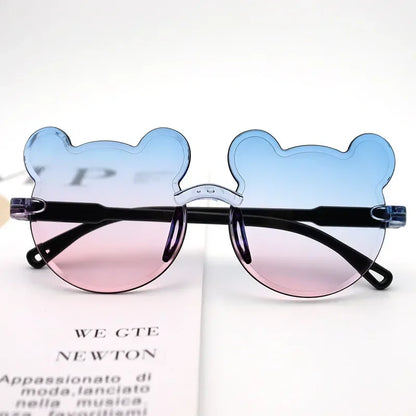 Lunettes de soleil en forme de tête d’ours pour bébé