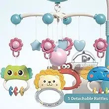 Mobile de berceau pour bébé avec animaux