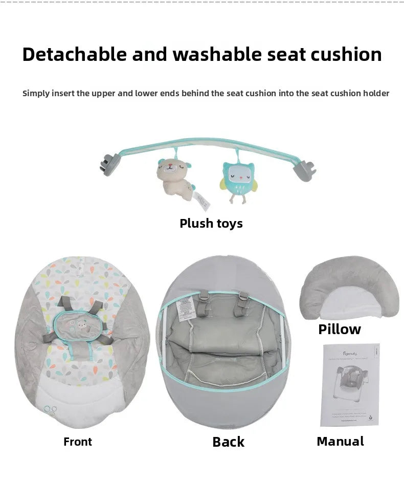 Siège à bascule multifonctionnel pour bébé