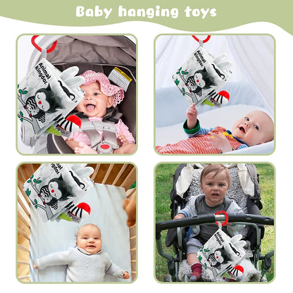 Livre en tissu doux et lavable pour bébé