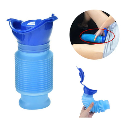 Pot de toilette en plastique