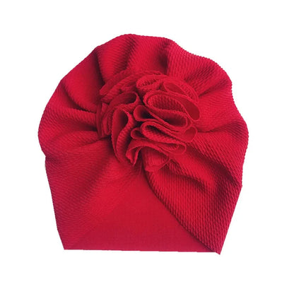 Bandeaux turban à nœud pour bébé fille couleur unie