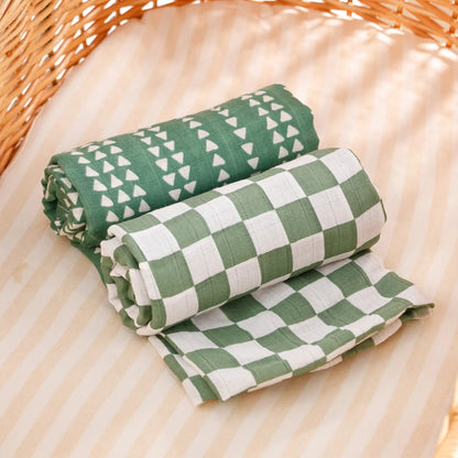 Couverture en tissu de mousseline pour bébé