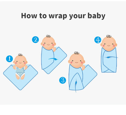 Couverture tricotée et décontractée pour bébé