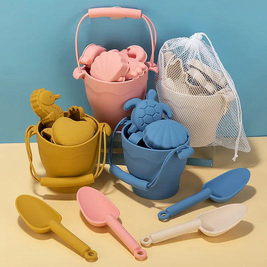 Ensemble de jouets de plage en silicone