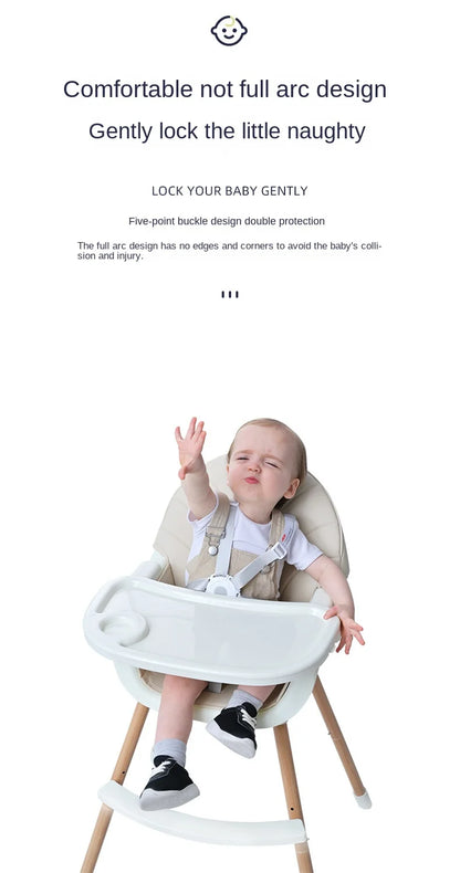Chaise haute multifonctionnelle pour bébé