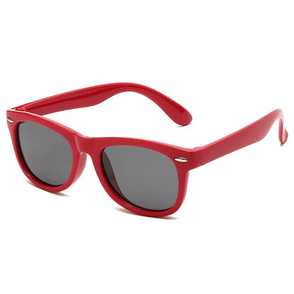 Lunettes de soleil classiques en Silicone pour enfants,