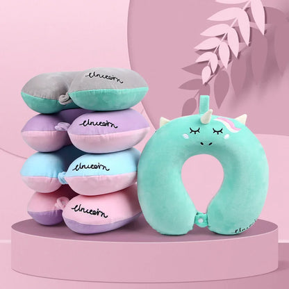 Oreiller licorne en forme de U