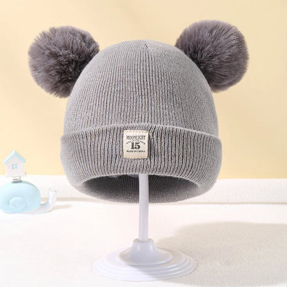 Bonnet bébé avec oreilles d'ours