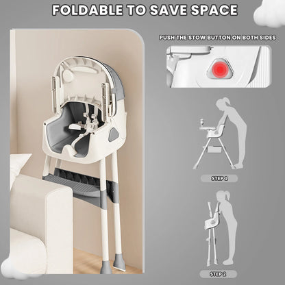 Chaise bébé pliable