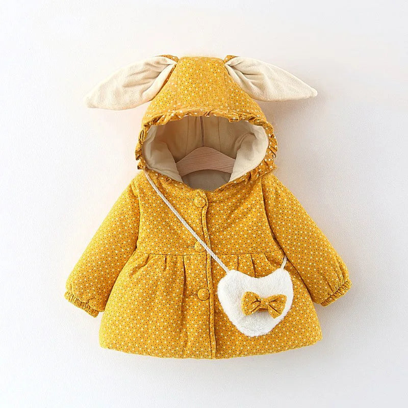 Sweat à capuche en coton fille