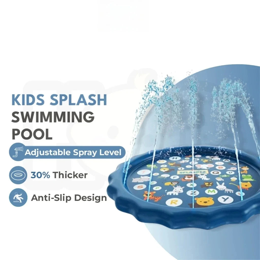 Tapis de jeu pulvérisateur d’eau gonflable pour enfant