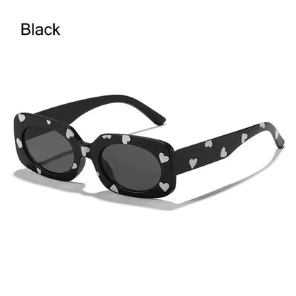 Lunettes de soleil à imprimé cœur pour enfants