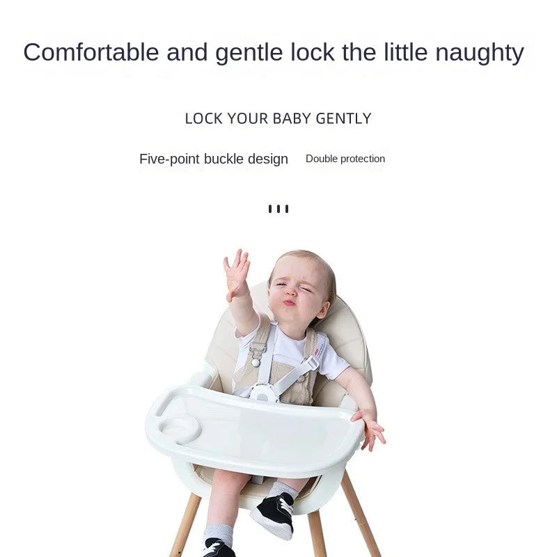 Chaise haute multifonctionnelle pour bébé